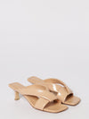 woman's heeled sandal