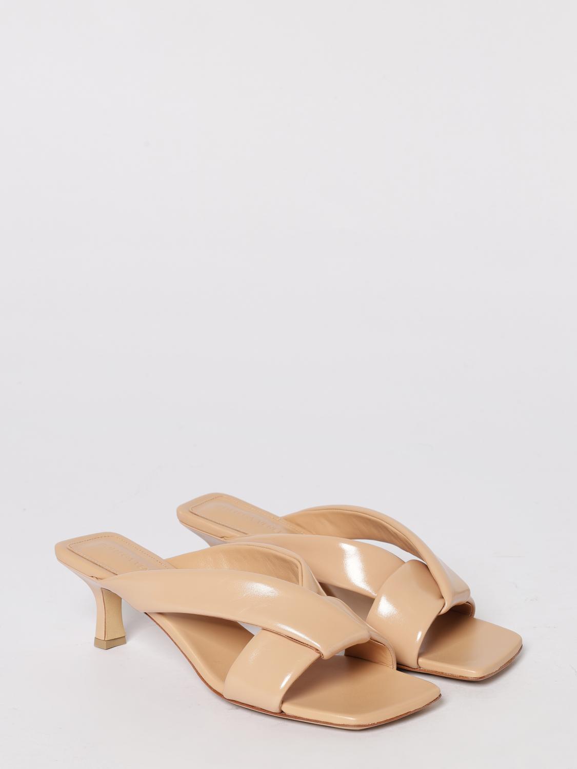 woman's heeled sandal