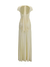 draped jersey dress