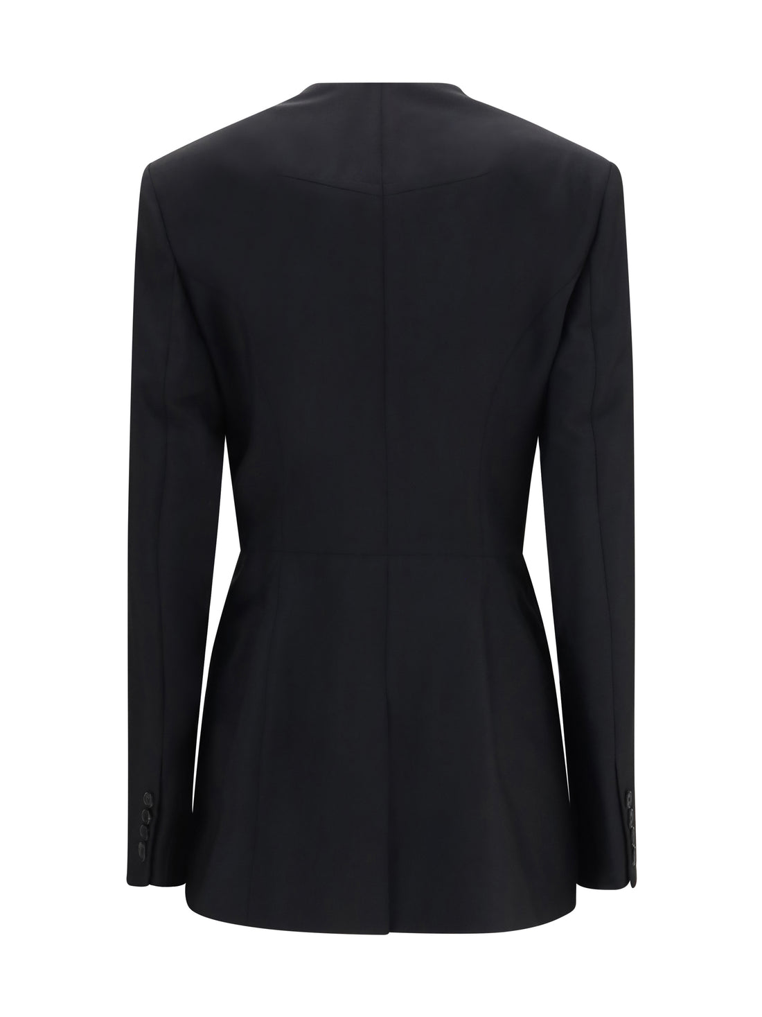 GIVENCHY 36 cut-out double-breasted blazer