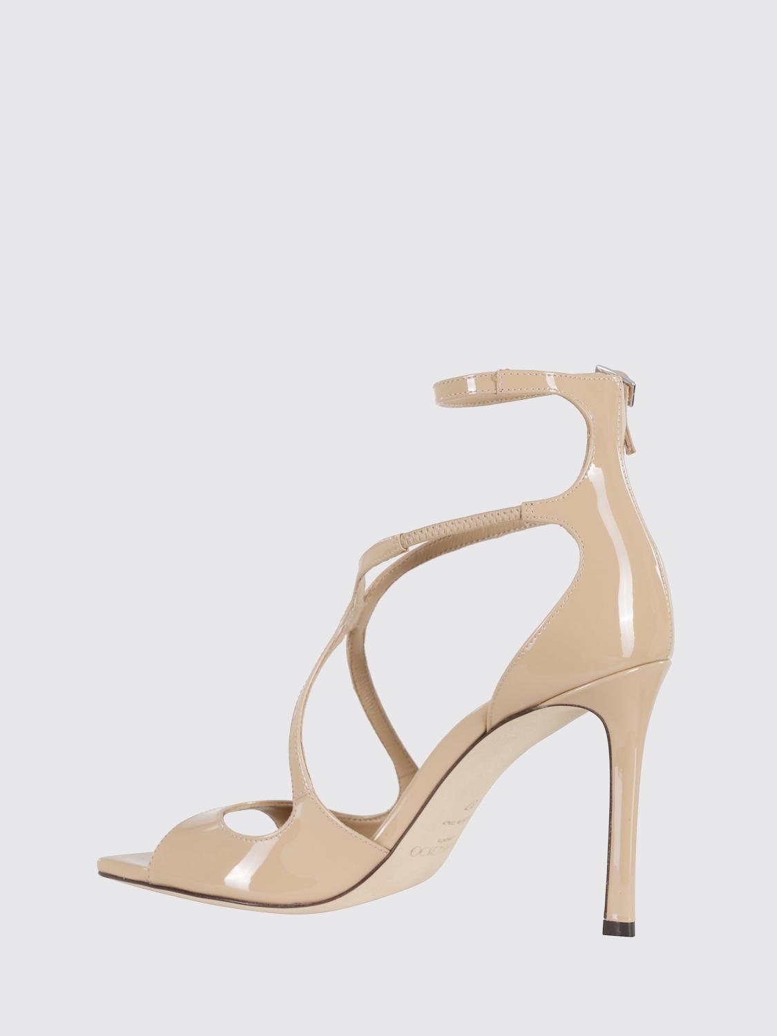 woman's heeled sandal