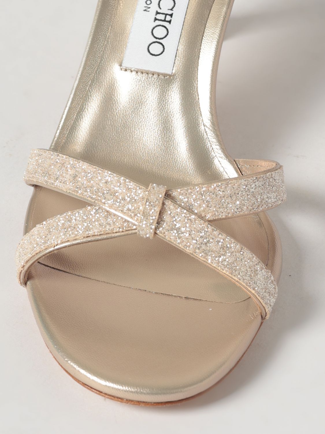woman's heeled sandal