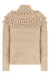 hypnotic bauble knitted wool sweater