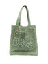 Chloé Summer Banana Raffia Tote Bag