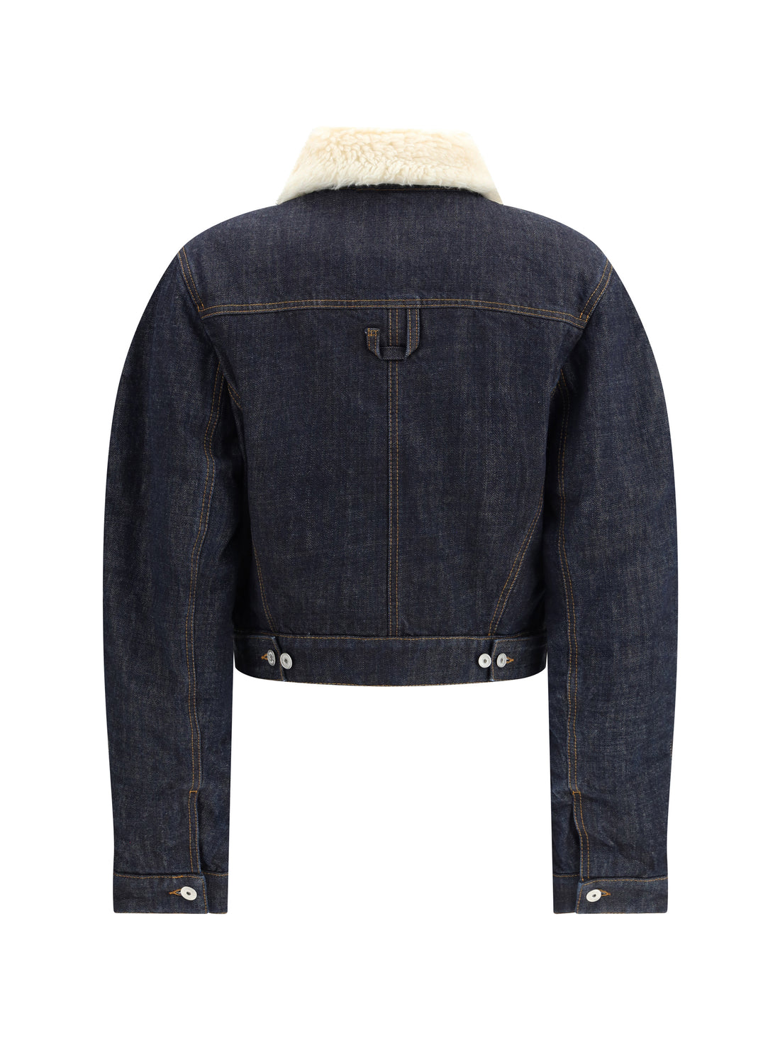 JACQUEMUS 36 de-nîmes ovalo denim bomber