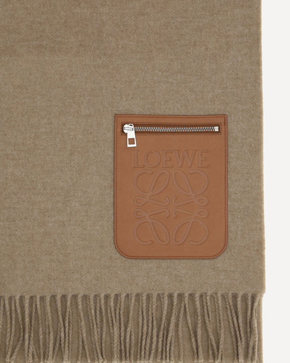 wool and cashmere scarf