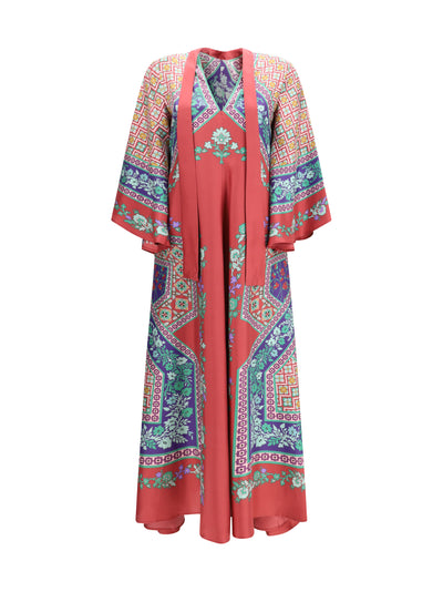 silk twill magnifico dress