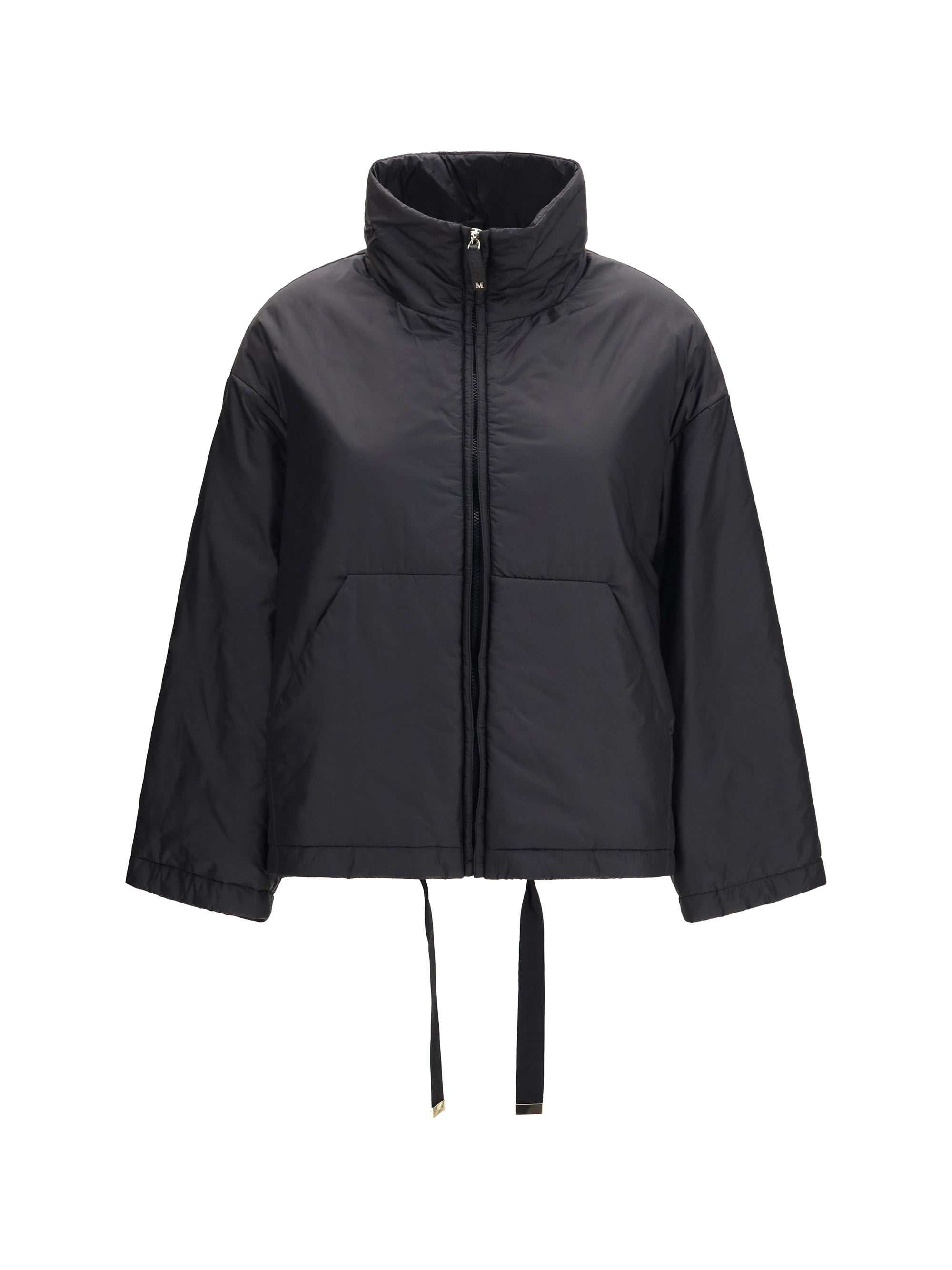 short padded jacket in water repellent canvas
