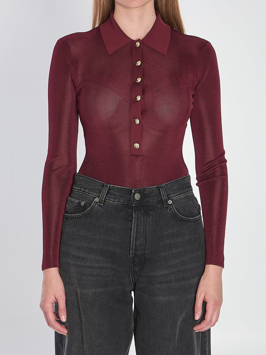 SELF PORTRAIT M knit bodysuit