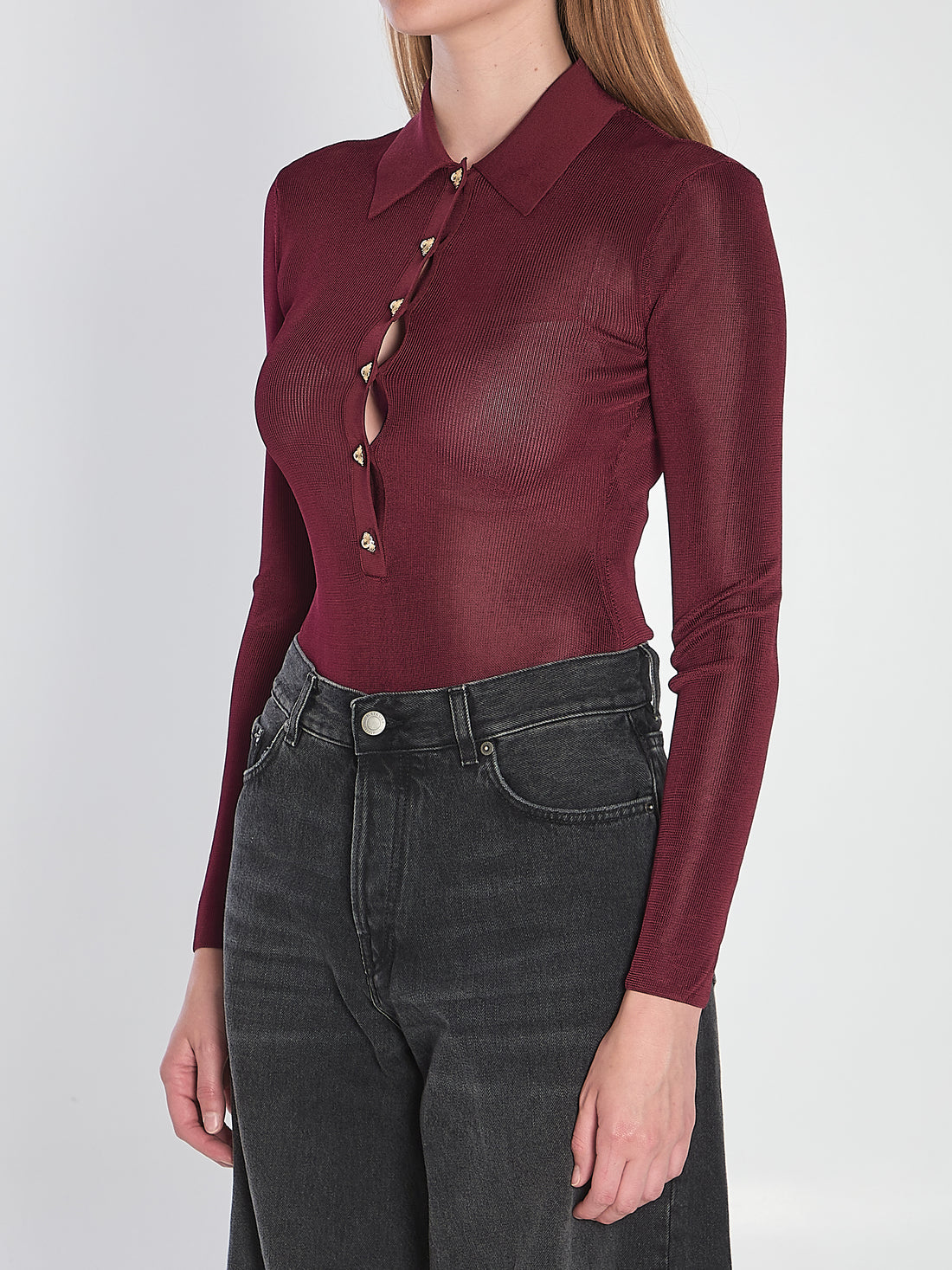 SELF PORTRAIT M knit bodysuit