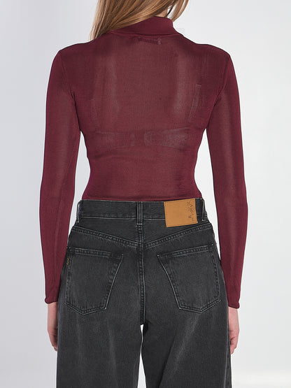 SELF PORTRAIT M knit bodysuit