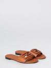 woman's heeled sandal