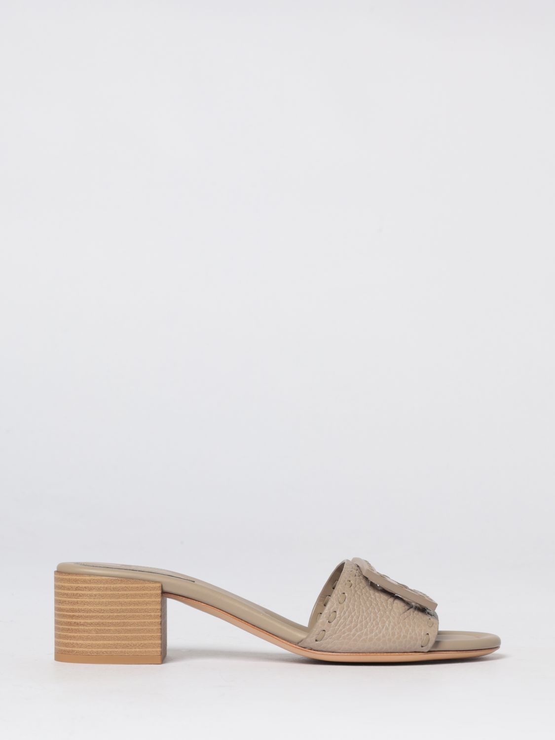 woman's heeled sandal