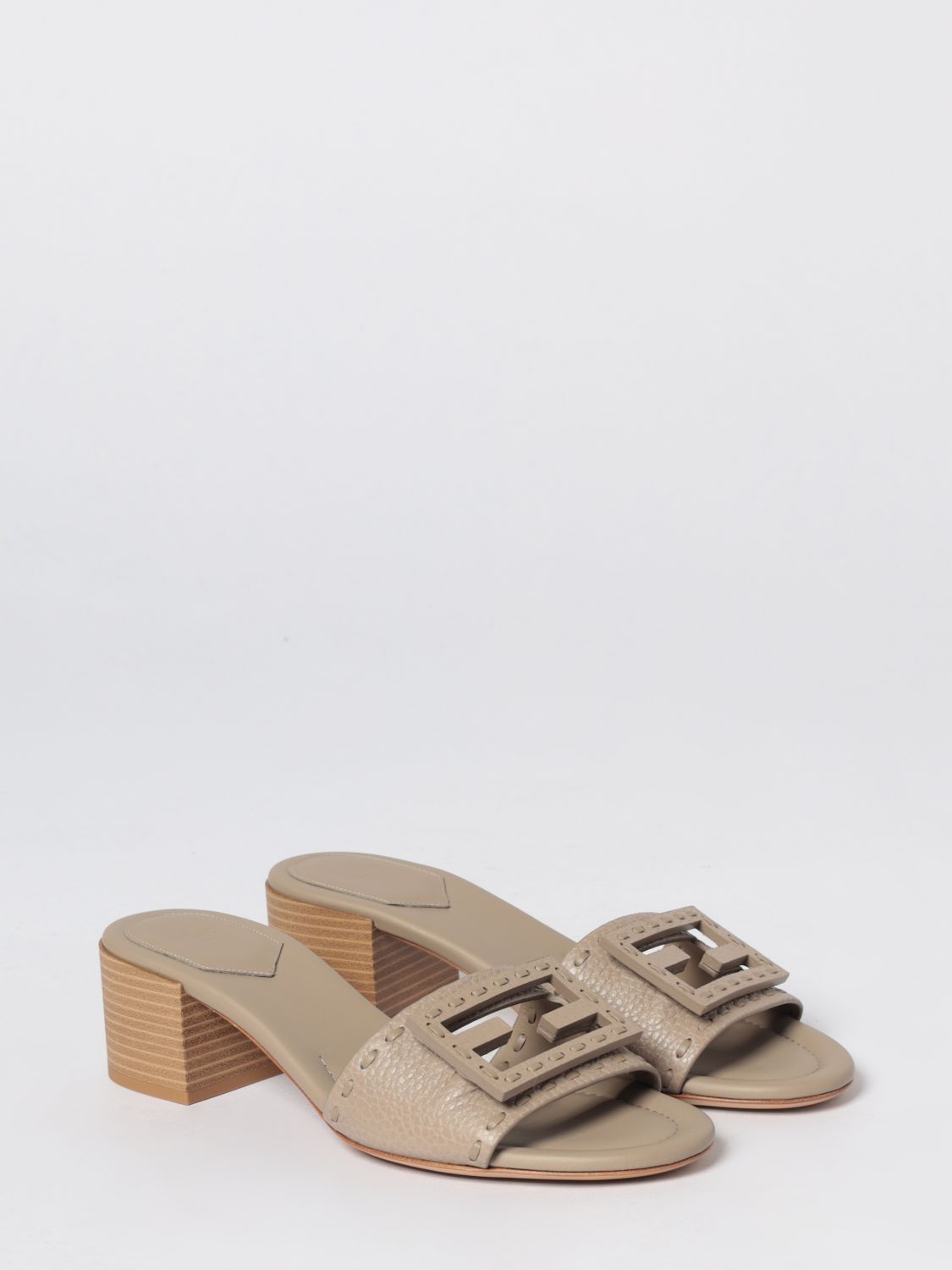 woman's heeled sandal