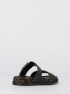 woman's heeled sandal
