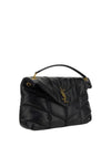loulou medium leather shoulder bag