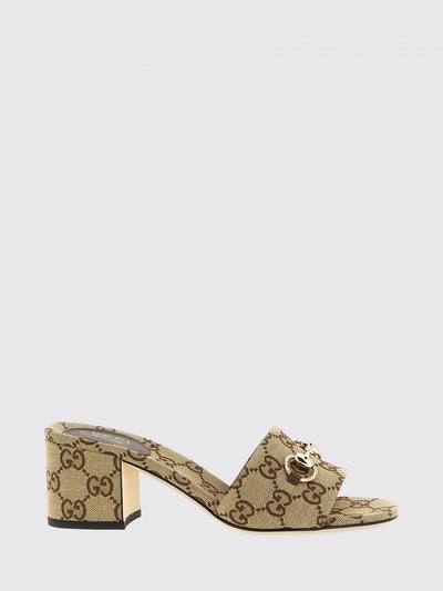 woman's heeled sandal