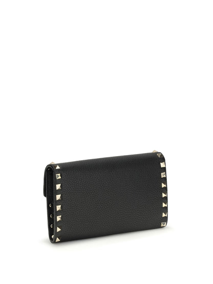 VALENTINO GARAVANI OS rockstud chain wallet