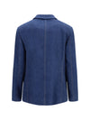 single-breasted denim jacket