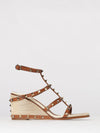 woman's heeled sandal