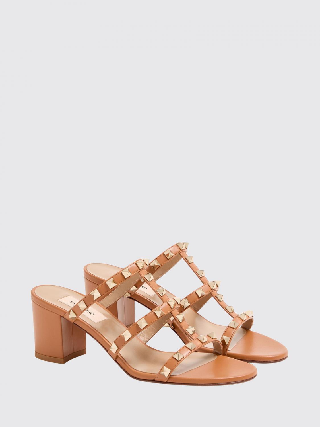 woman's heeled sandal