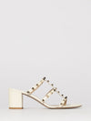 woman's heeled sandal