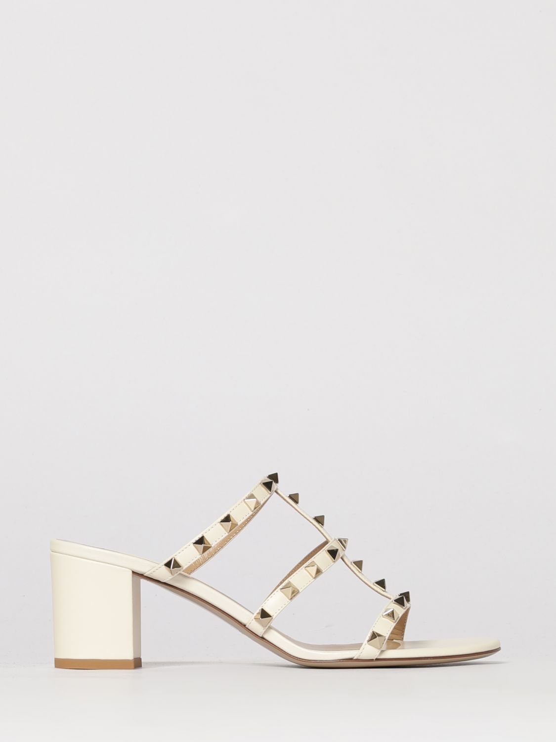 woman's heeled sandal