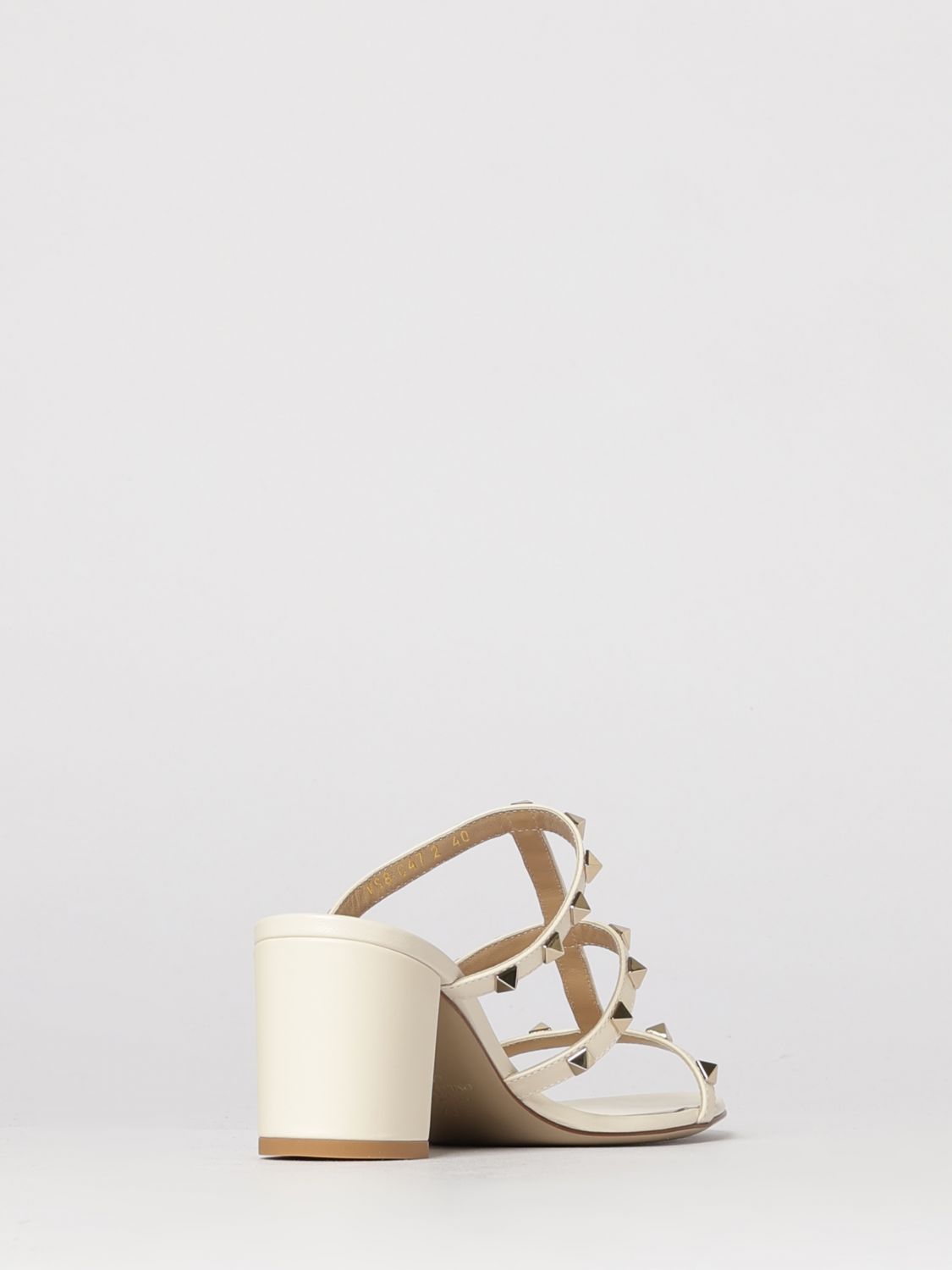 woman's heeled sandal