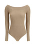 ALAIA 36 off-shoulder bodysuit