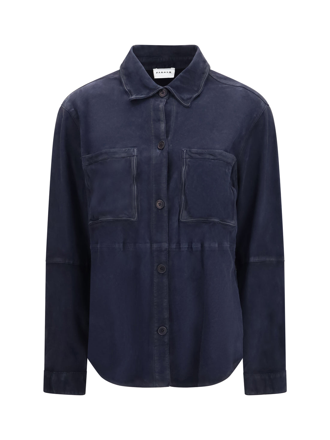 P.A.R.O.S.H. L suede shirt