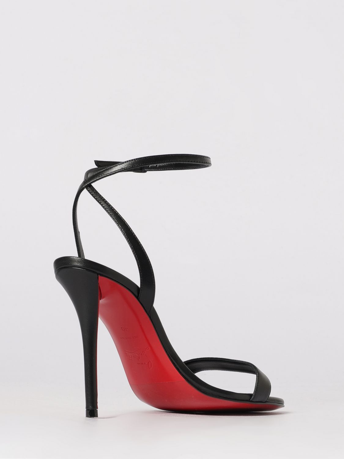 woman's heeled sandal