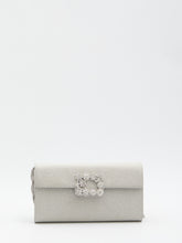 ROGER VIVIER OS envelope flower strass bag 
