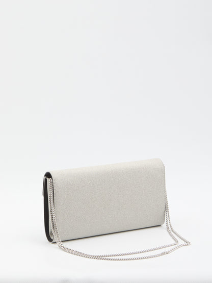 ROGER VIVIER OS envelope flower strass bag 