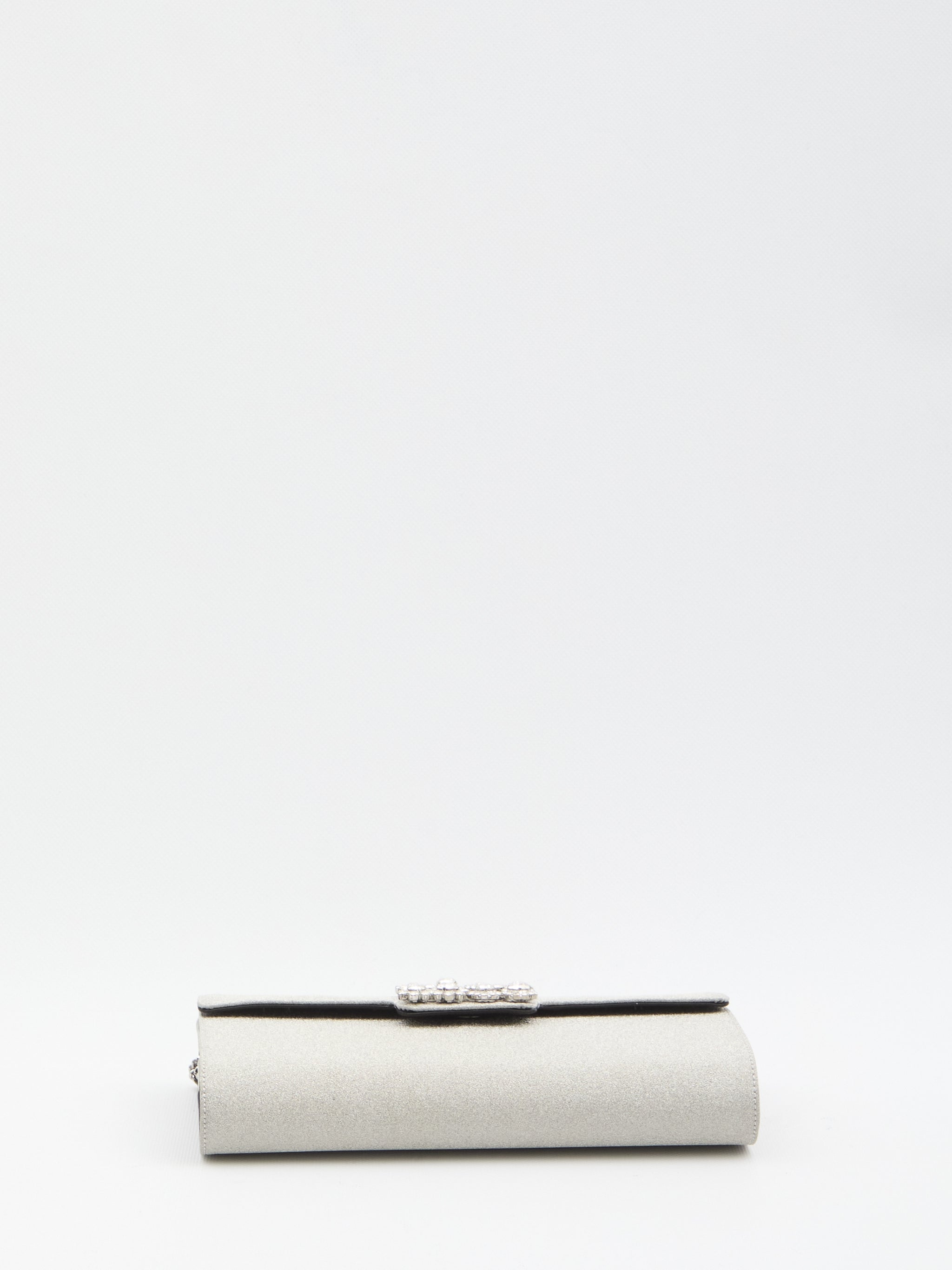envelope flower strass bag