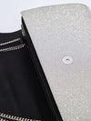 envelope flower strass bag