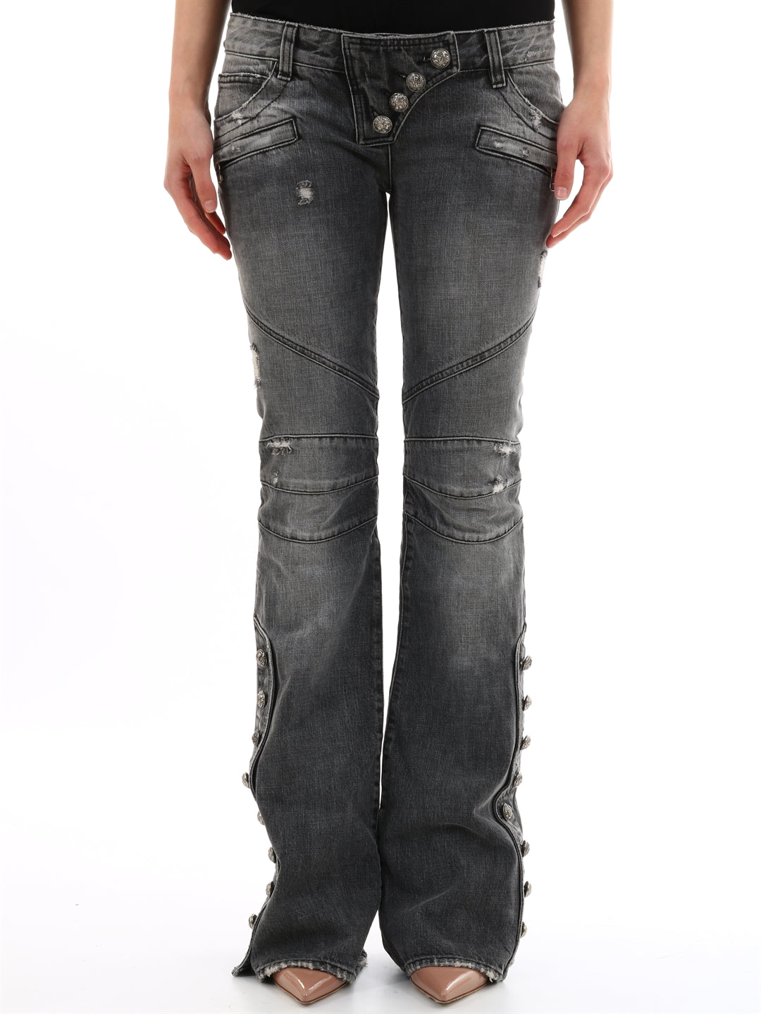 BALMAIN 40 flared jeans