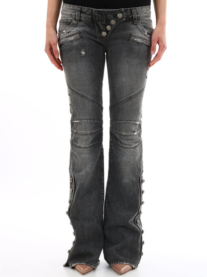 BALMAIN 40 flared jeans