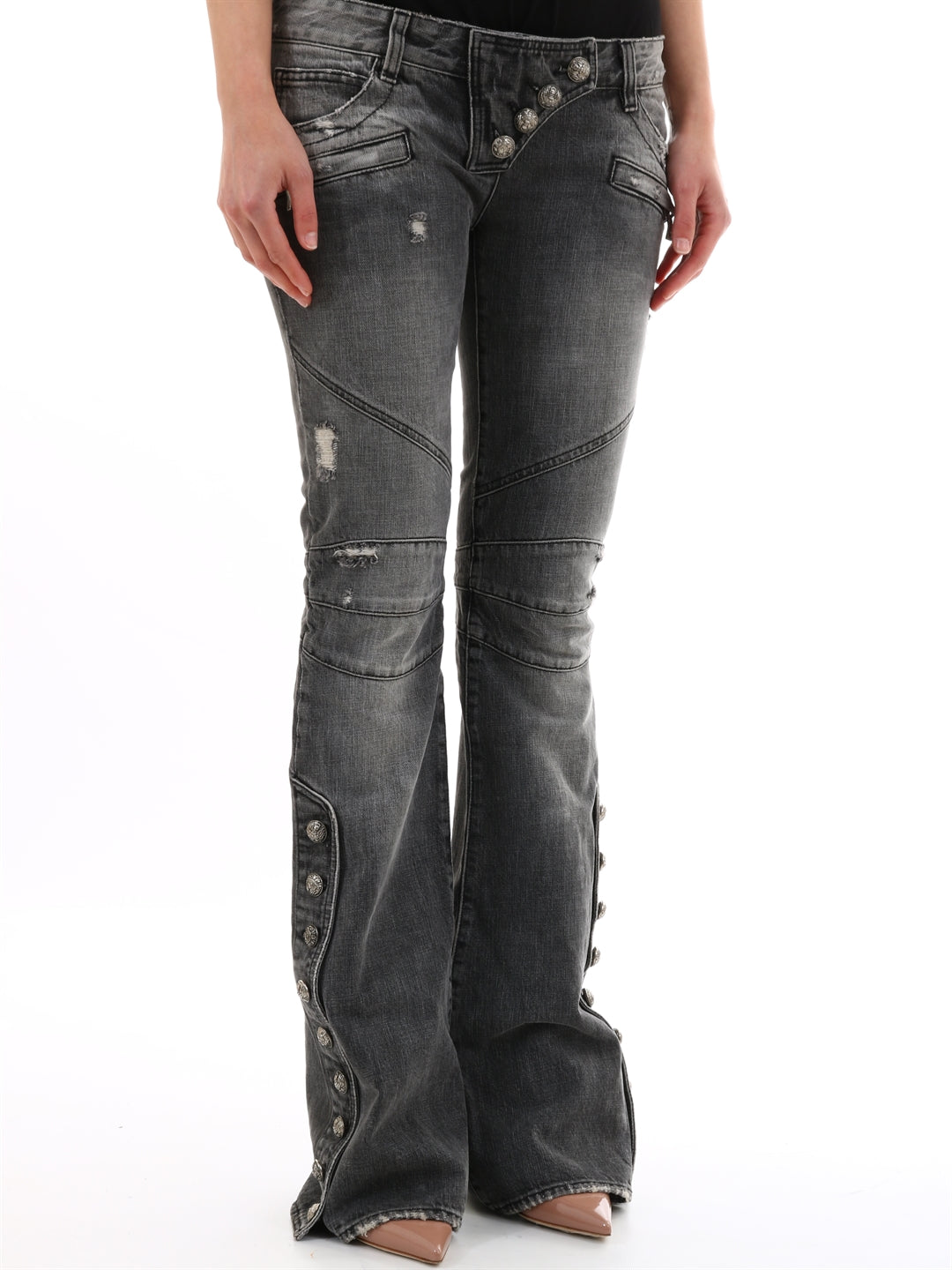 BALMAIN 40 flared jeans