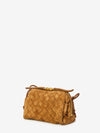 intrecciato concert suede bag