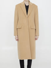JIL SANDER 36 single-breasted wool coat