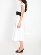 ALAIA 36 midi dress with belt