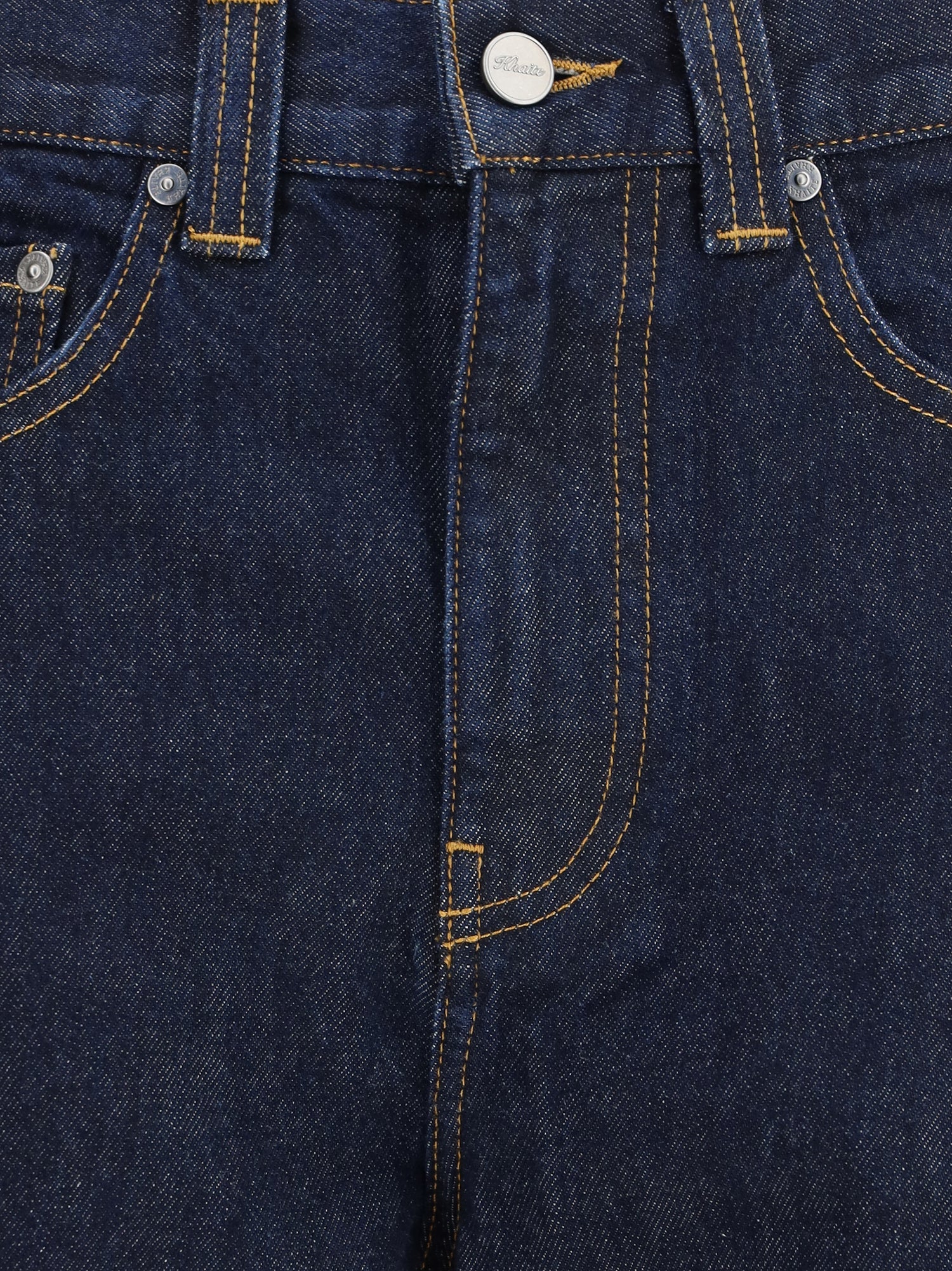 KHAITE 27 bonnie high-waisted wide-leg jeans