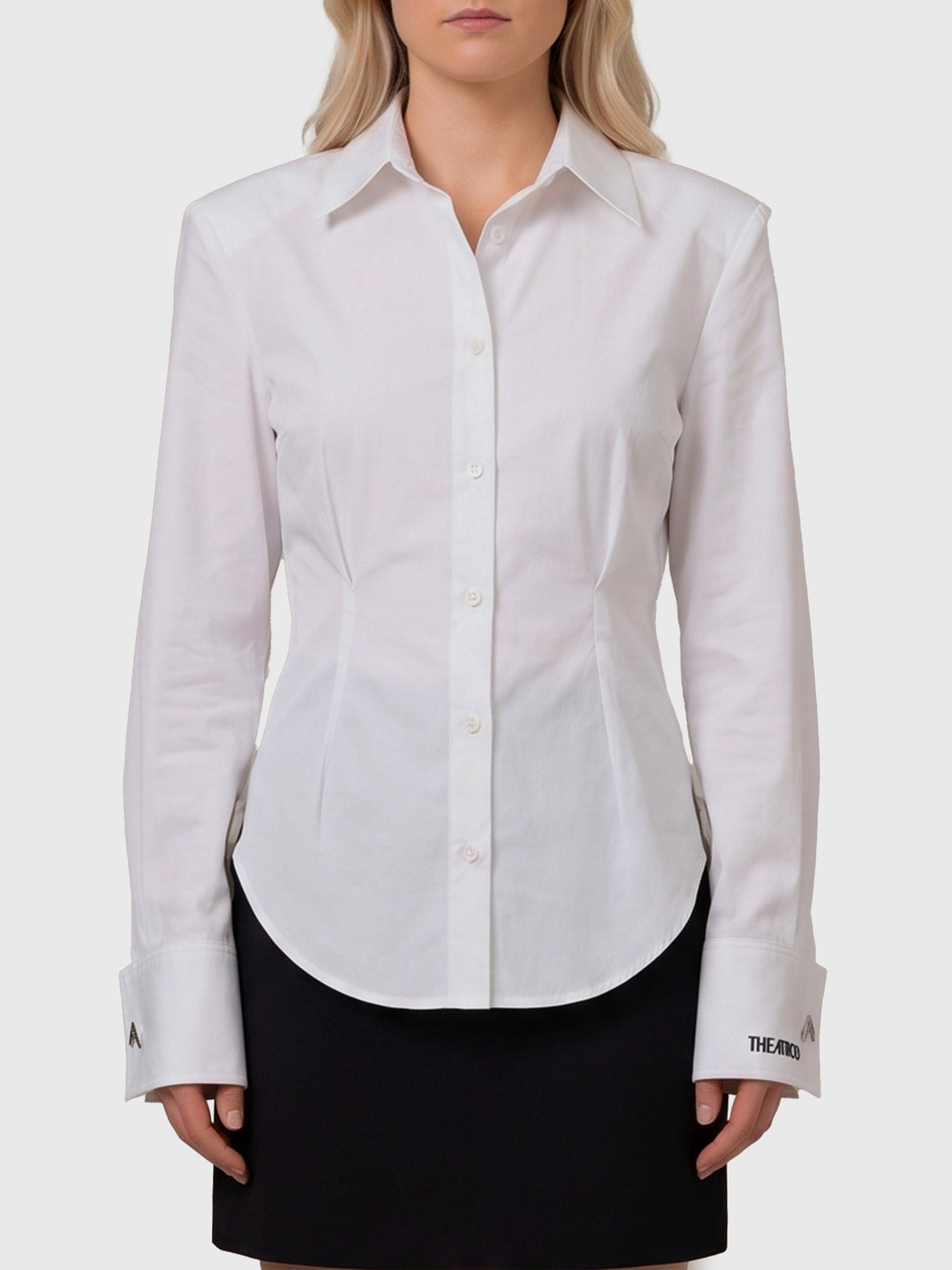 THE ATTICO 40 cotton poplin shirt