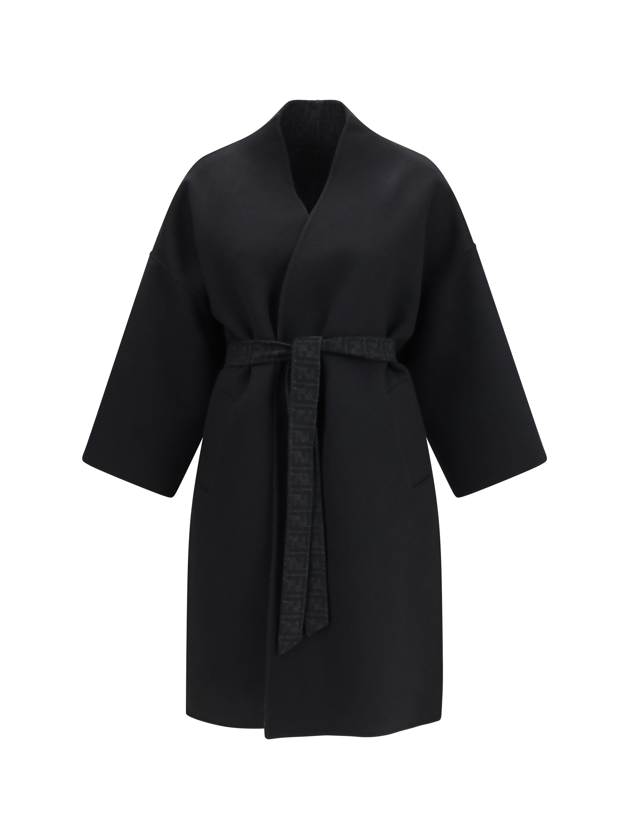 ff zucca wool coat
