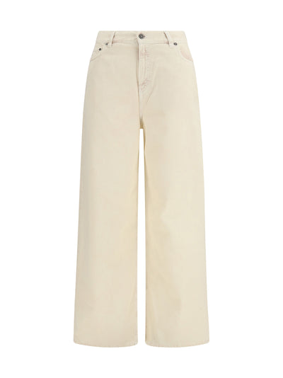 GOLDEN GOOSE 27 wide-leg cotton denim jeans