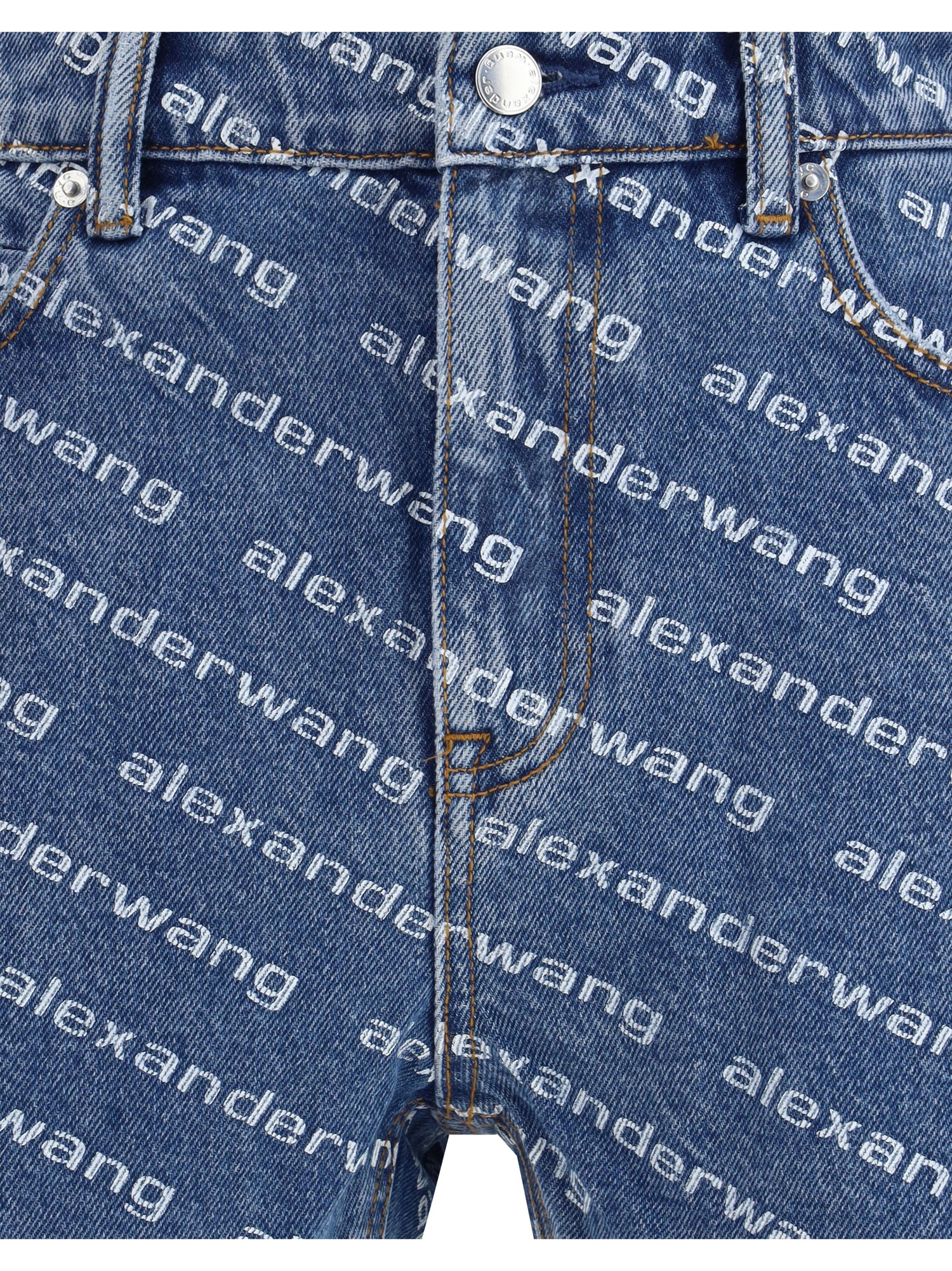 ALEXANDER WANG 26 bite denim shorts