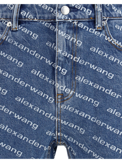 ALEXANDER WANG 26 bite denim shorts