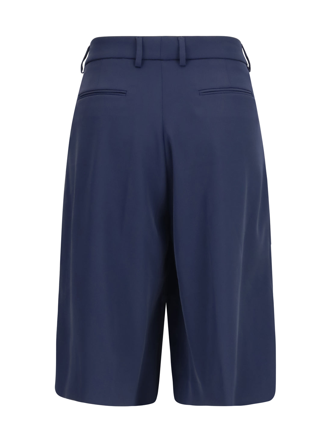 CRUNA 38 pleated bermuda shorts