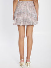 SELF PORTRAIT 10 pleated skirt with belt