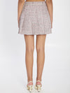 pleated skirt with belt
